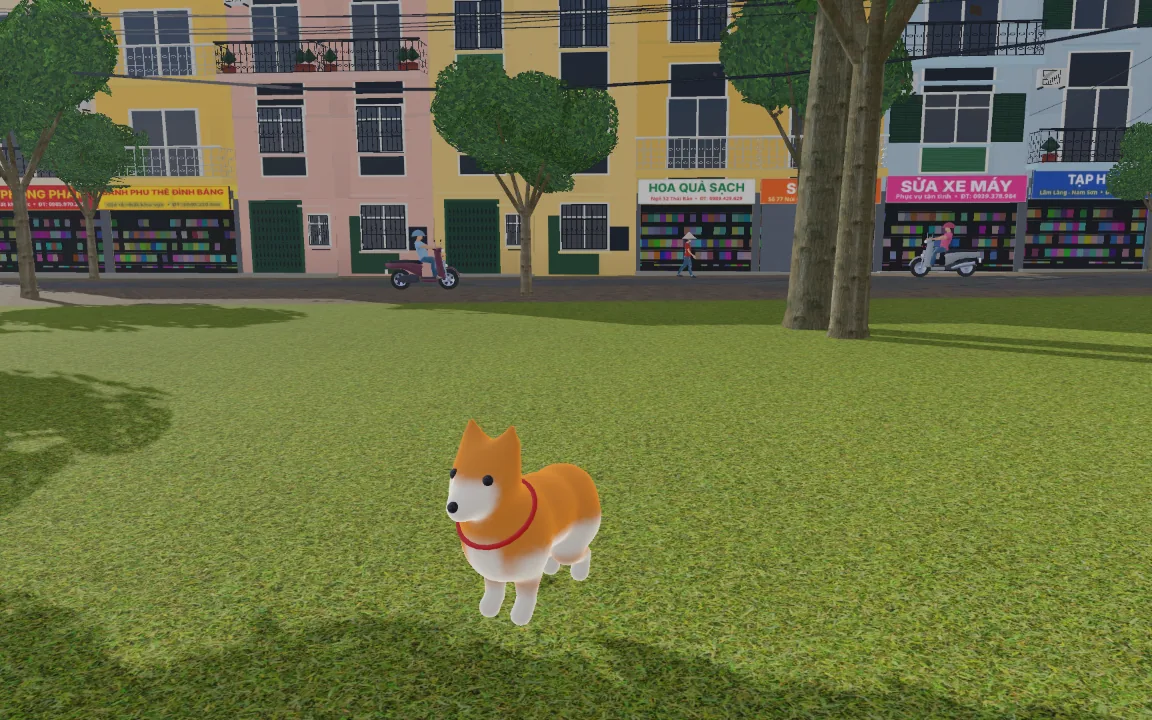 Chó Corgi trong game